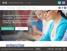 Tablet Screenshot of enterprisestudy.com